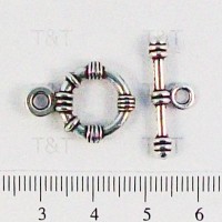 Bali look Toggle clasp