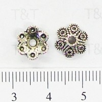 Bali style bead caps