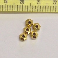 Gold spacer bead