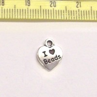 I Love Beads Charm