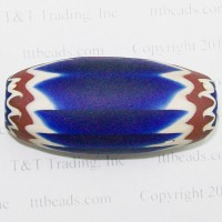 Aged Howard Chevron bead