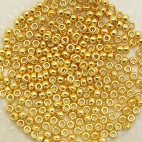 8/0 Seed Perm Gold