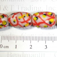 Fancy Pink Pineapple Bead