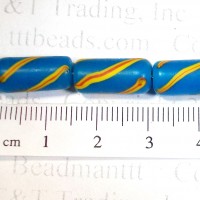 Turquoise Striped Tube