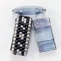 Two Hole Carrier Duo Bead