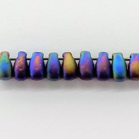 Miyuki Drop Blue Iris Matt