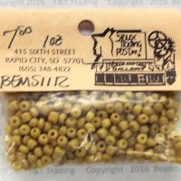 Greasy Mustard Buckskin 6/0 