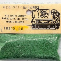 "Lt Green" 22/0 Seed Beads 
