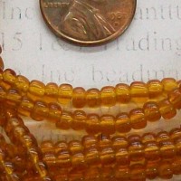 Honey Bee 5/0 Pony Beads