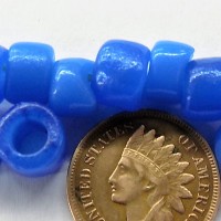 Greasy Blue Crow Beads Teton
