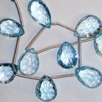 Blue Topaz Briolette