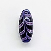 Cobalt Feather Bead  TT651