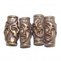 Comedy and tragedy Bead