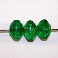 Green Vasaline Beads