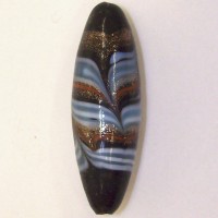 Black Feather Bead