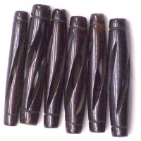 Fluted Bone Bead