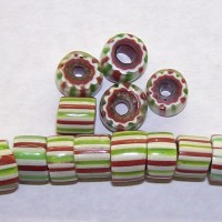 Lime Strip Chevrons