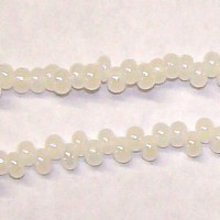Micro Teardrop White Pearl