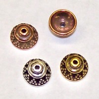 Bead Caps Copper