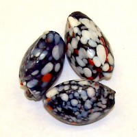 Tapered Ovals White Mix