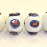 White Mosaic Round