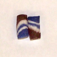 Sand Cast Tube Beads