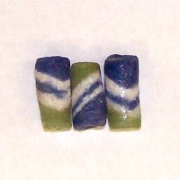 Sand Cast Tube Beads