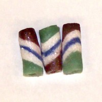 Sand Cast Tube Beads