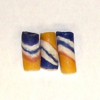 Sand Cast Tube Beads