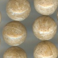 Petoskey Type 10mm Round Beads