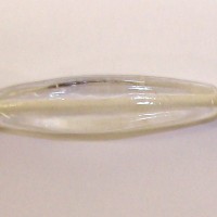 Clear Tapered Oval