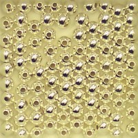 3mm Sterling Silver round beads
