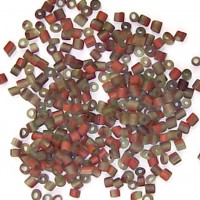 Green Heart Seed Beads