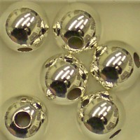 10mm Sterling Silver round beads