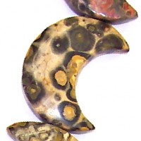Jasper Moon Beads