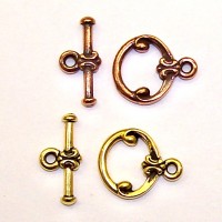 Copper Fancy Toggle