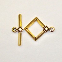 Gold Sqaure Toggle