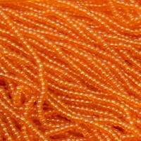 11/0 Trans Orange Luster Seed beads