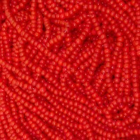 11/0 Med Red seed bead