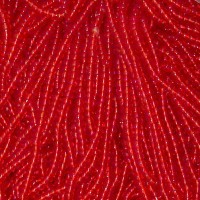 11/0 Trans Red seed bead