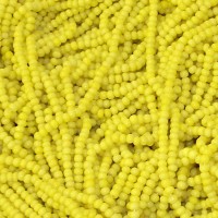 10/0 Yellow seed beads
