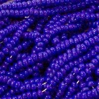 8/0 Dk Blue seed beads