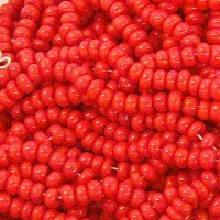 7/0 Red seed bead