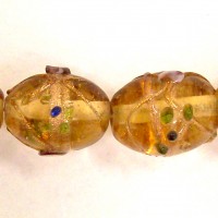 Amber Peach Fancy Goldstone
