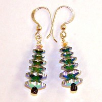 Christmas Tree Earrings