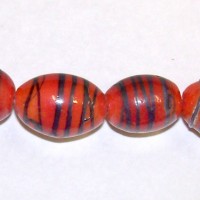 Red Earth Tone Ovals