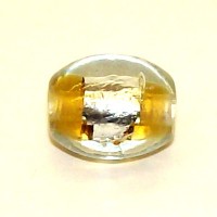 Silver Foil Oval