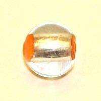 Orange Foil Round