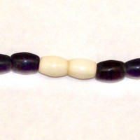 Navy & White Ovals